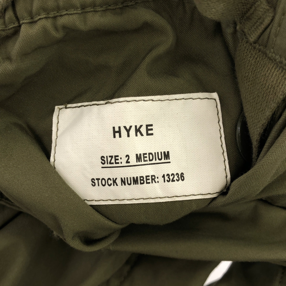 HYKE / 하이크 | 2023SS | M-51 TYPE SHELL PANTS 쉘 카고 팬츠 | 2 | 여성