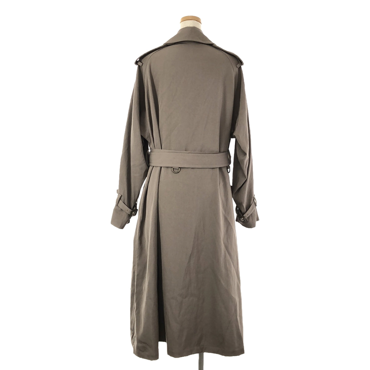 AURALEE / オーラリー | WOOL MAX GABARDINE BIG TRENCH COAT トレンチコート | 1 | レディ – KLD