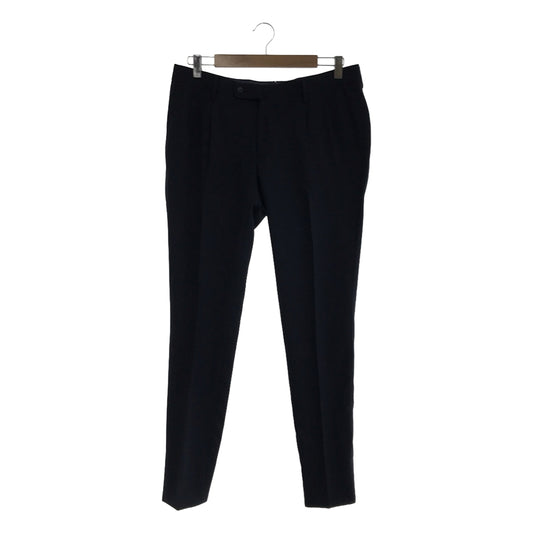 Vigano | Tuck Slacks | 46 | Navy | Men's