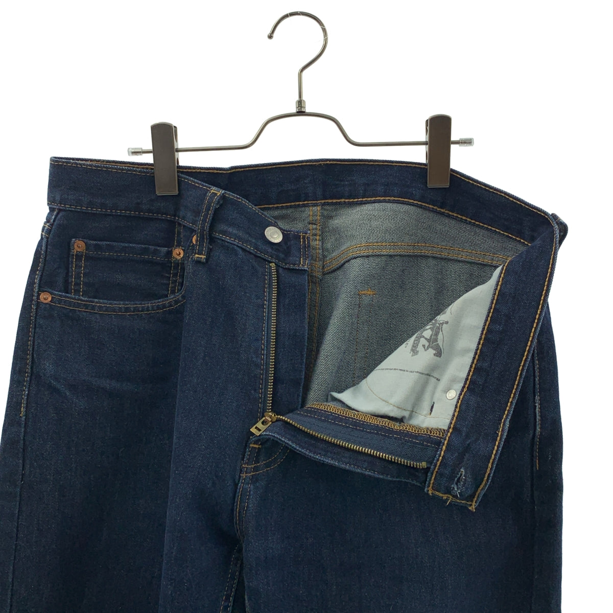 Levi's / 리바이스 | 505 레귤러 피트 스트레이트 데님 팬츠 | W34 |