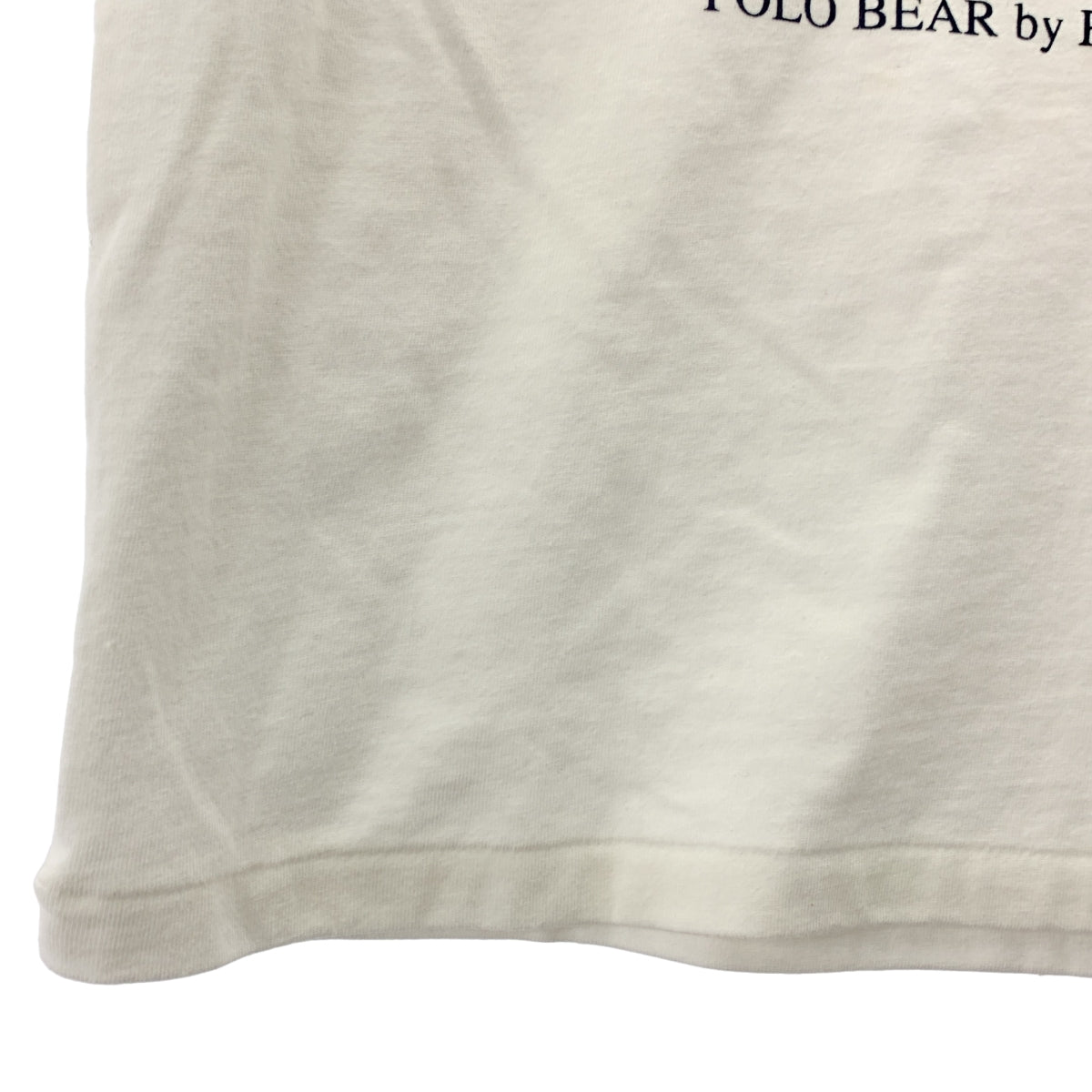 POLO BY RALPH LAUREN / 폴로바이랄 플로렌 | 폴로베어 테니스 프린트 티셔츠 | S |