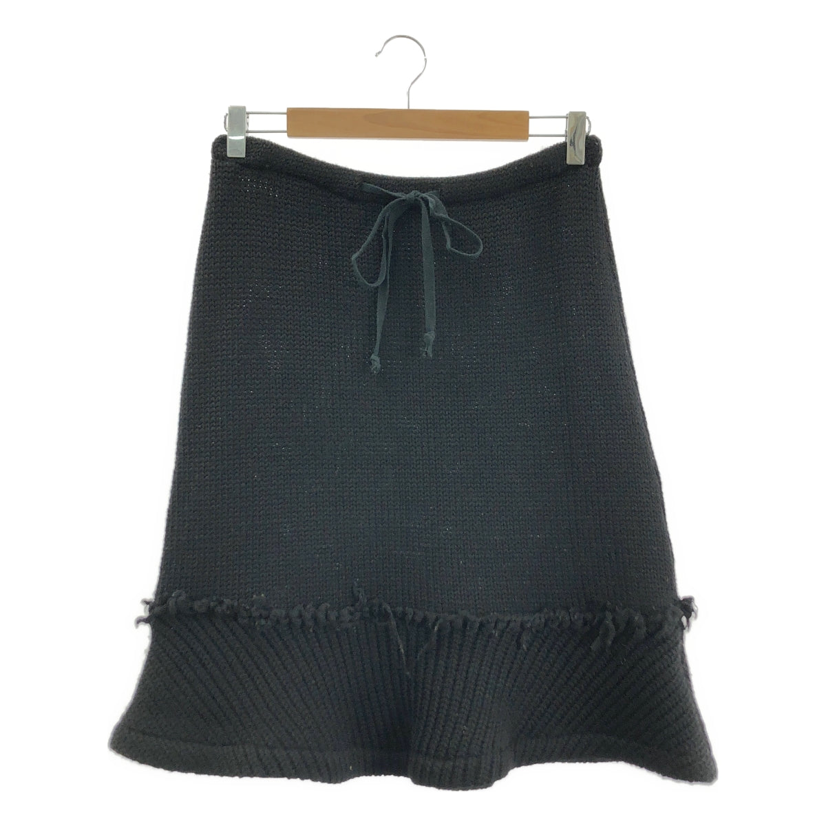 tricot COMME des GARCONS / Tricom De Galson | 2005AW | 울 로우 게이지 니트 스커트 |