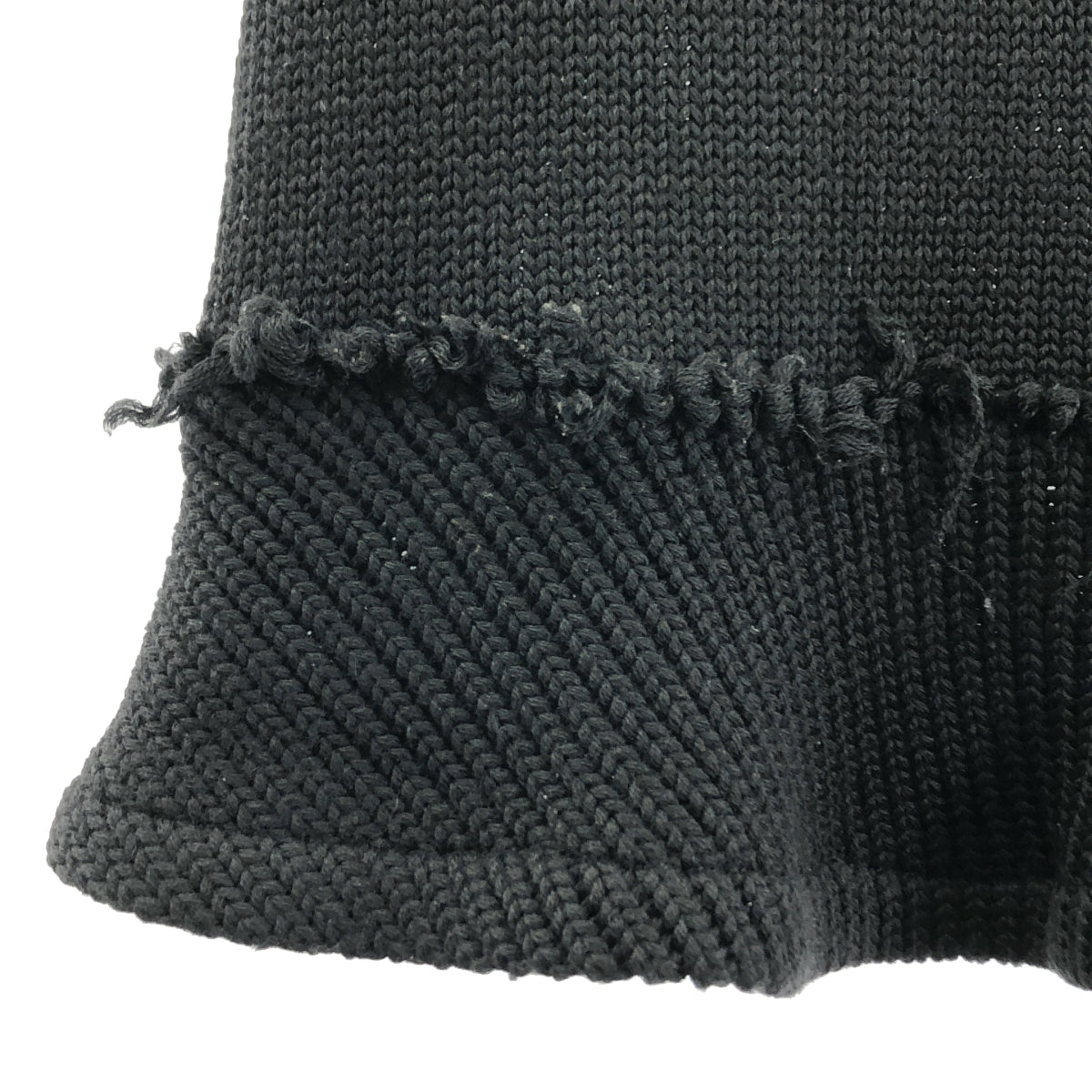 tricot COMME des GARCONS / Tricom De Galson | 2005AW | 울 로우 게이지 니트 스커트 |