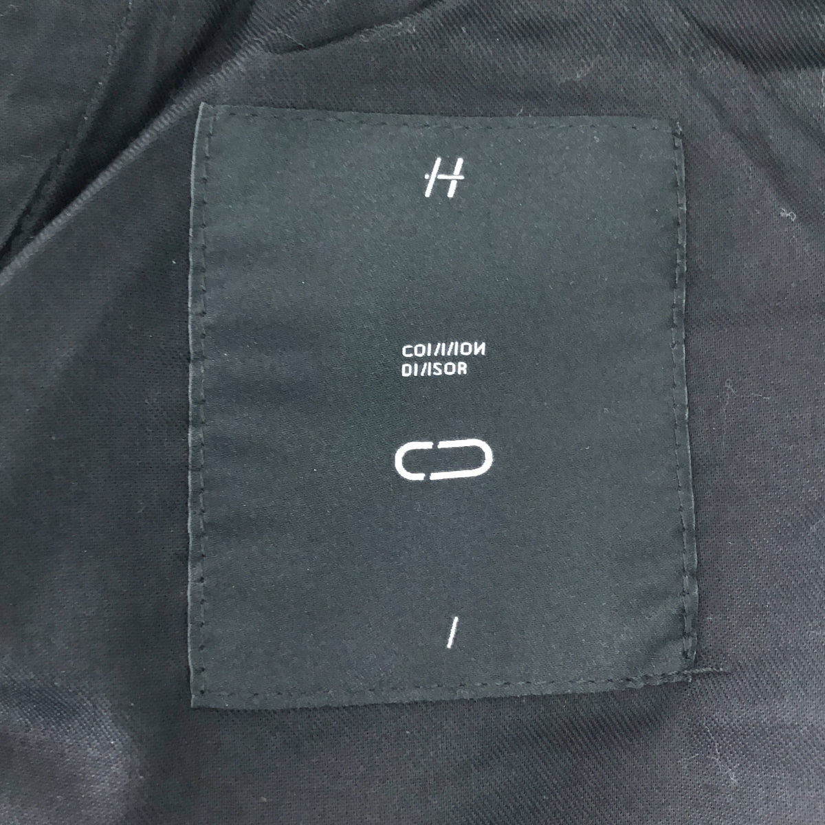 COMMON/DIVISOR / コモンディバイザー | 変形 パッチ ワイド スラックス パンツ | 1 | カーキ | メンズ