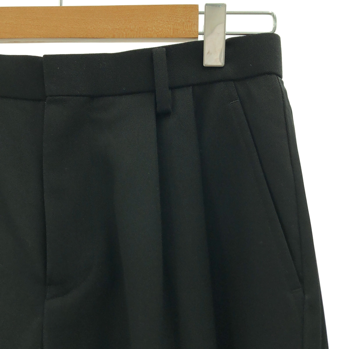 noir kei ninomiya / 느와르 케이니노미야 | 2020AW | 주름 백 Zip 스커트 와이드 팬츠 | S |