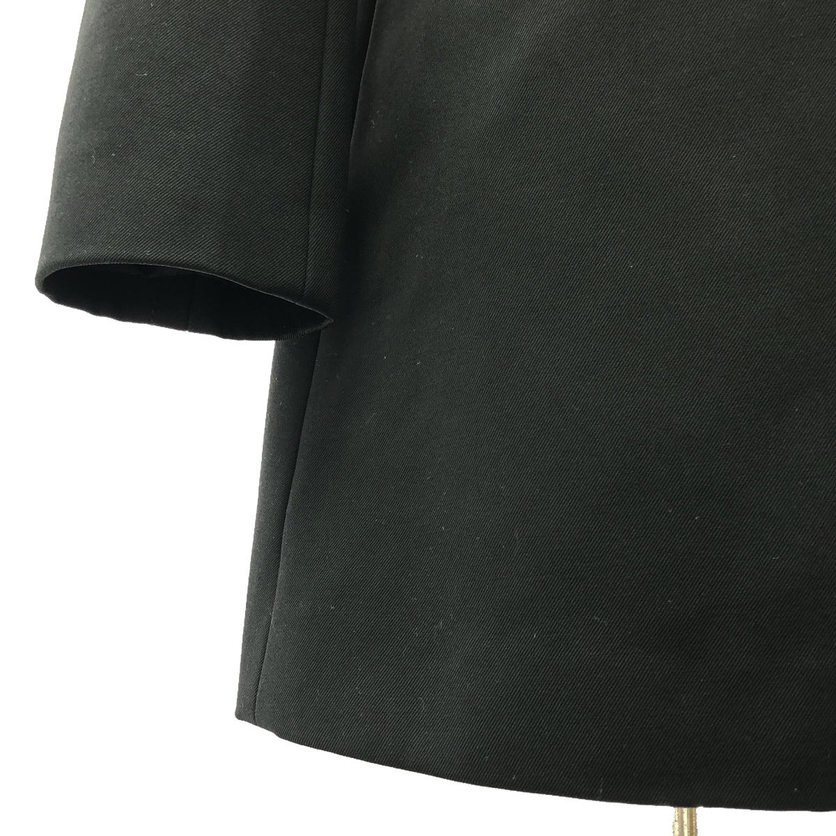 3.1 Phillip Lim |羊毛華達呢風衣 | 4 |黑色 |女性的