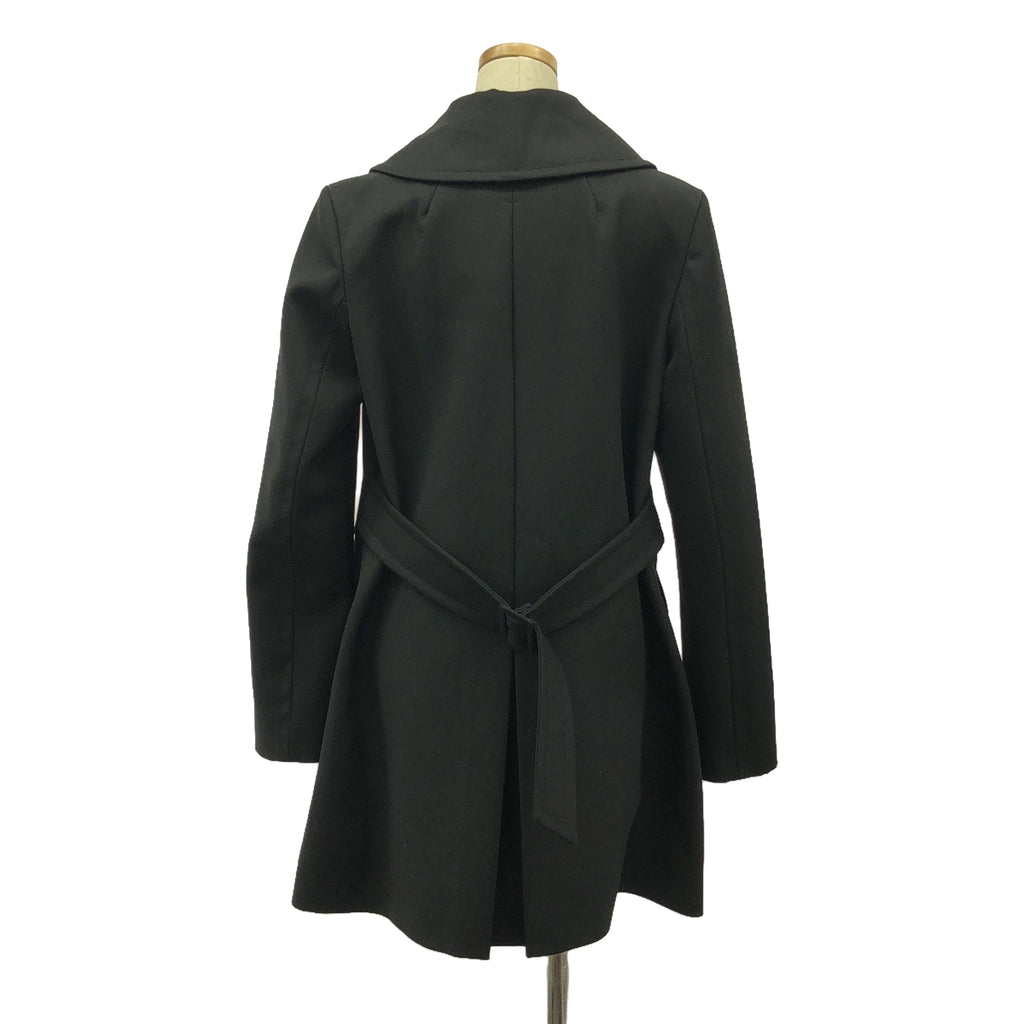 3.1 Phillip Lim |羊毛華達呢風衣 | 4 |黑色 |女性的