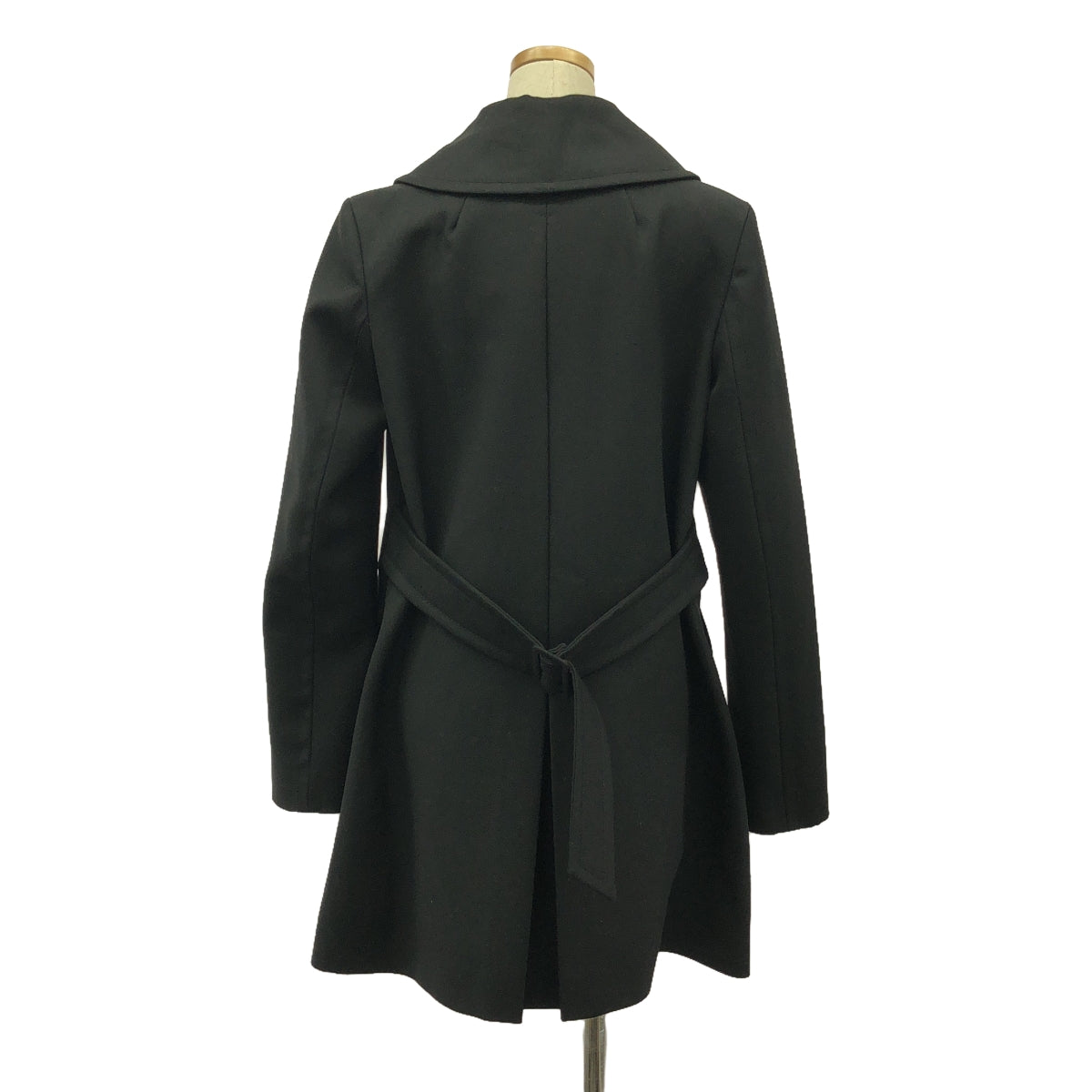 3.1 Phillip Lim |羊毛華達呢風衣 | 4 |黑色 |女性的