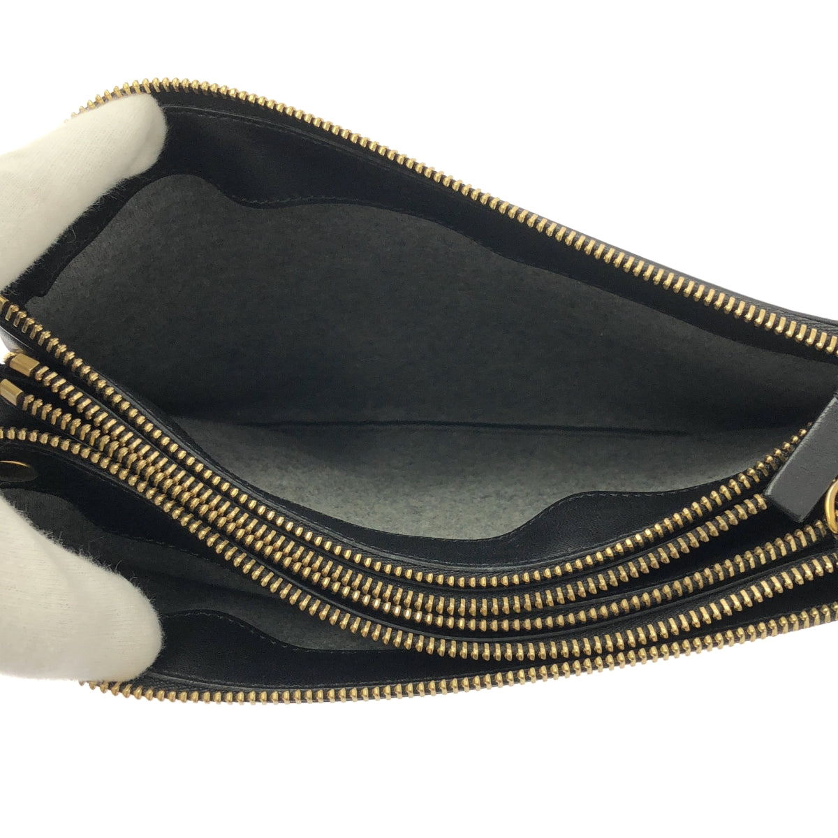 CELINE / セリーヌ | トリオ レザー ロゴ ショルダーバッグ | – KLD