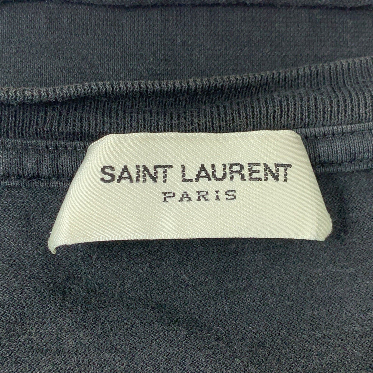 SAINT LAURENT PARIS / 생로랑 파리 | 초승달 프린트 크루넥 티셔츠 |