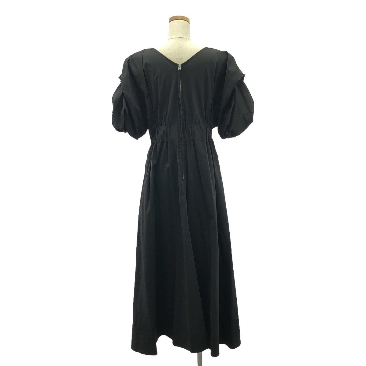 ELENDEEK | 2WAY SLEEVE TUCK OP / Sleeve Tuck Dress / Lined | 02 | Black | Women's