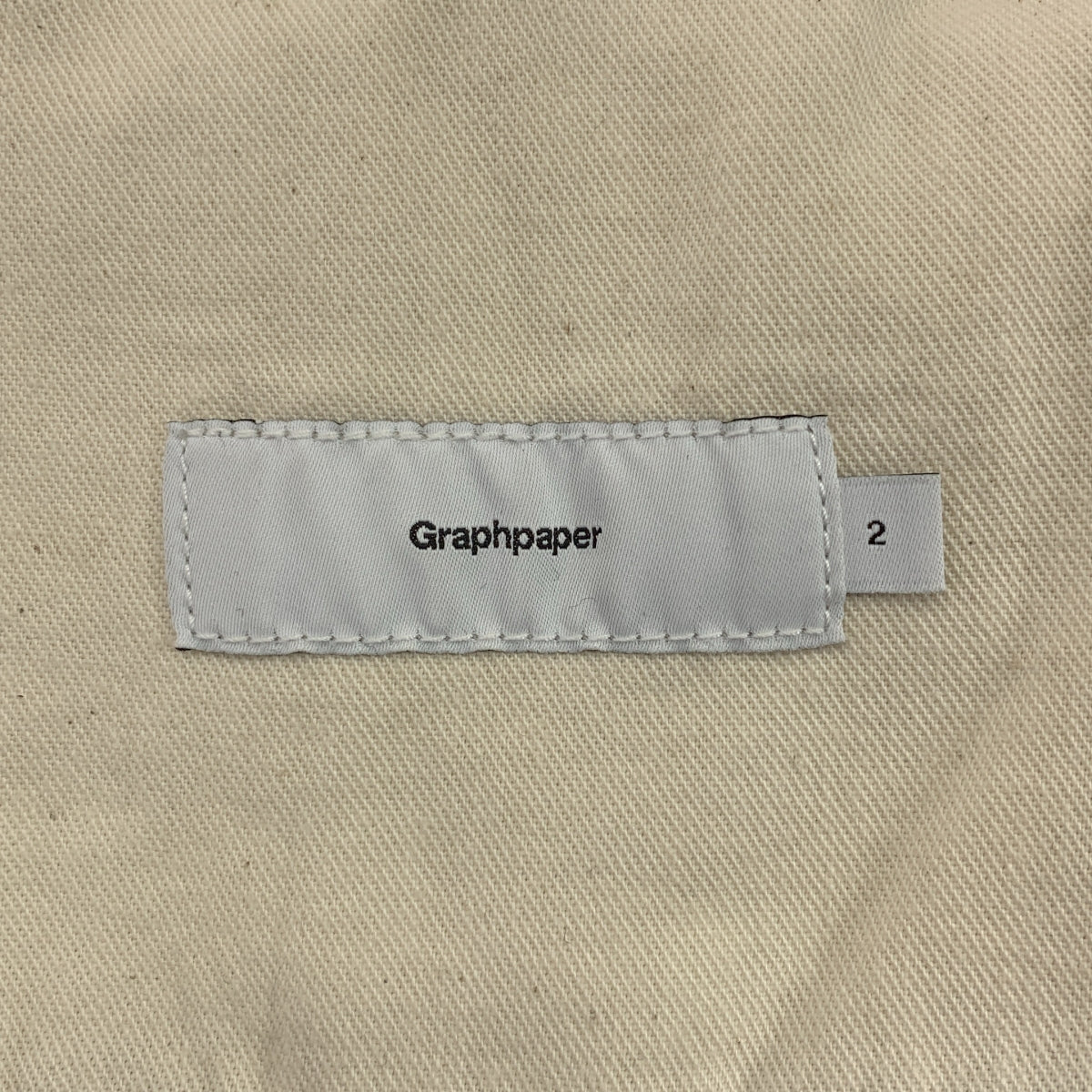 Graphpaper / 그래프 페이퍼 | 2023SS | Colorfast Denim Two Tuck Pants 컬러 패스트 데님 팬츠 | 2 | 맨즈