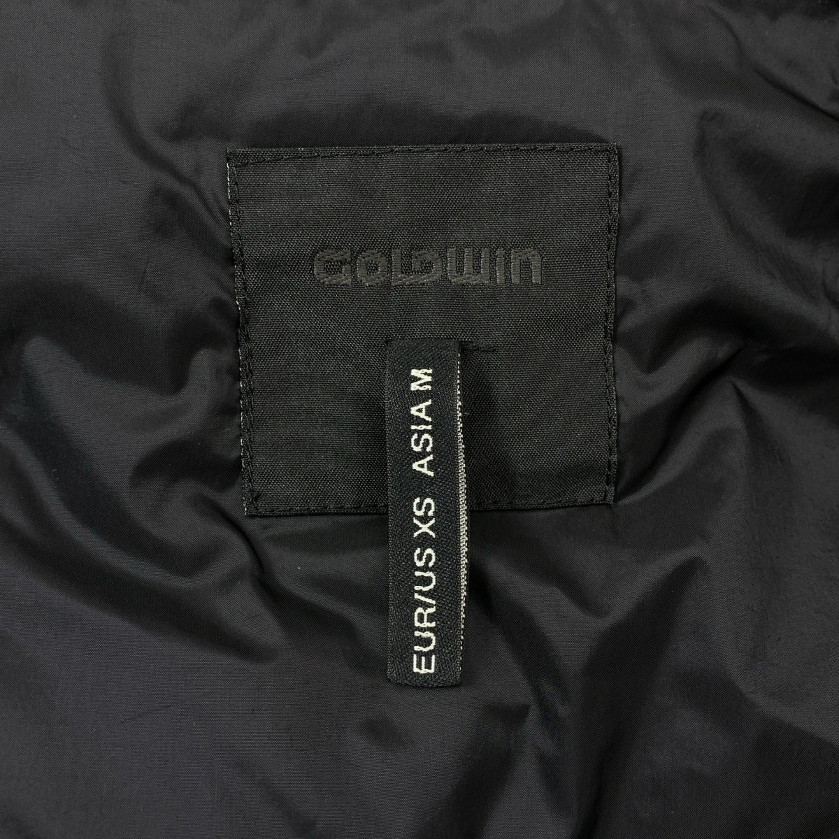 【美品】  Goldwin / ゴールドウィン | COLLAR LESS DOWN COAT カラーレス ダウンコート | M | ネイビー | メンズ