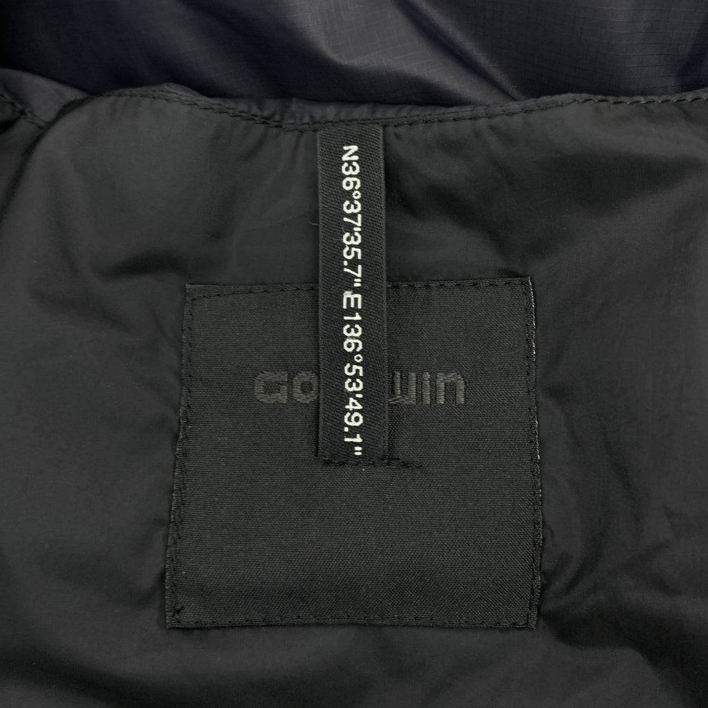 Goldwin / 골드윈 | COLLAR LESS DOWN COAT 컬러리스 다운 코트 | M | 남성