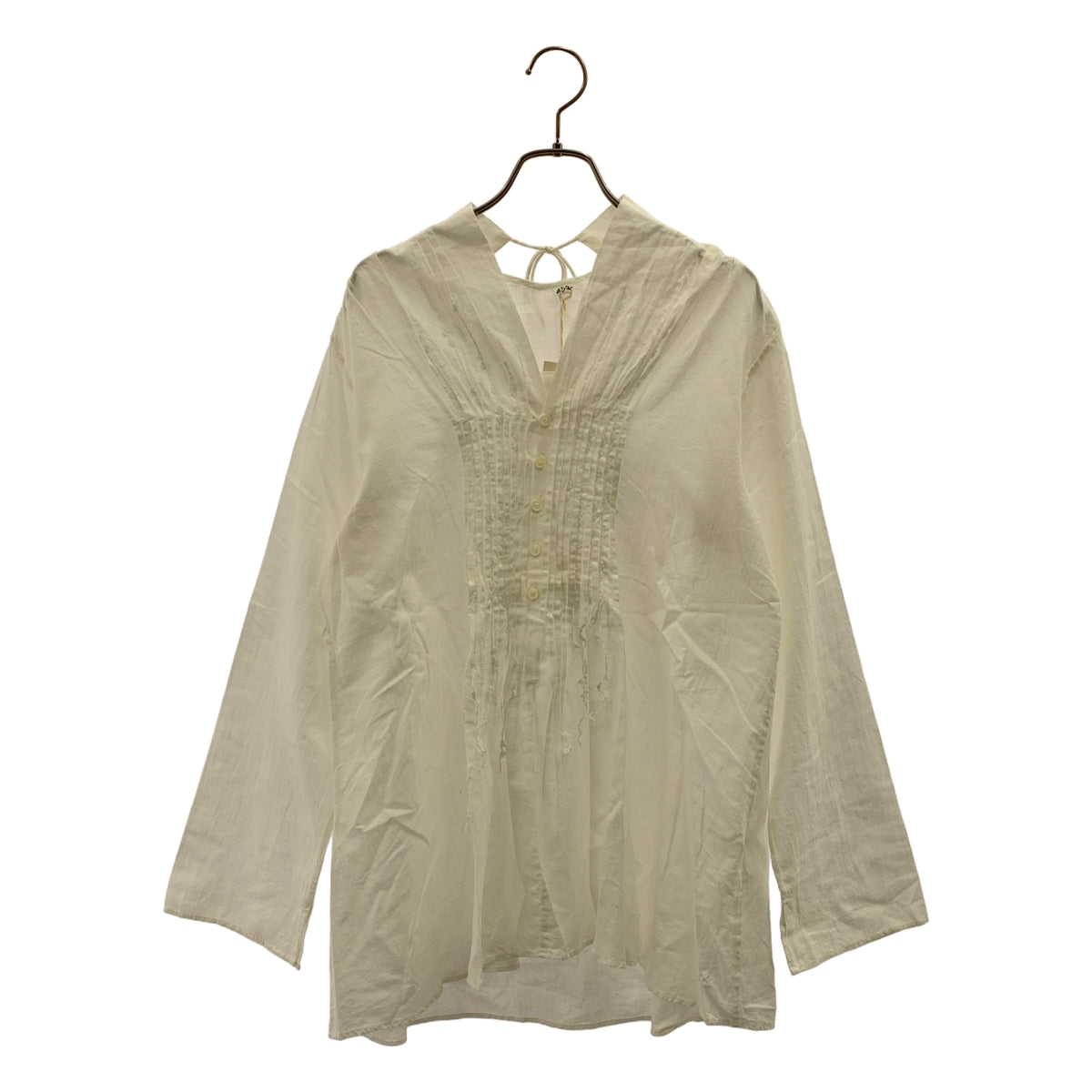 45r / Forty-Five R | 印度卡迪褶襉襯衫 | 2 碼 | 女款