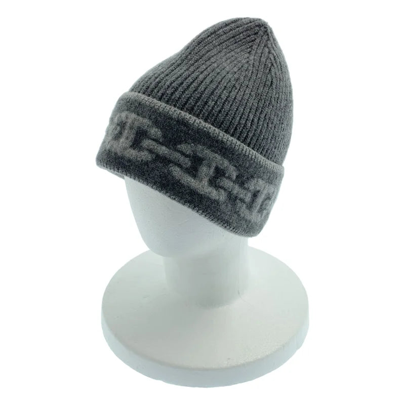 HERMES / エルメス | ヘヴン カシミヤ シェーヌダンクルモチーフ ニットキャップ | L | その他