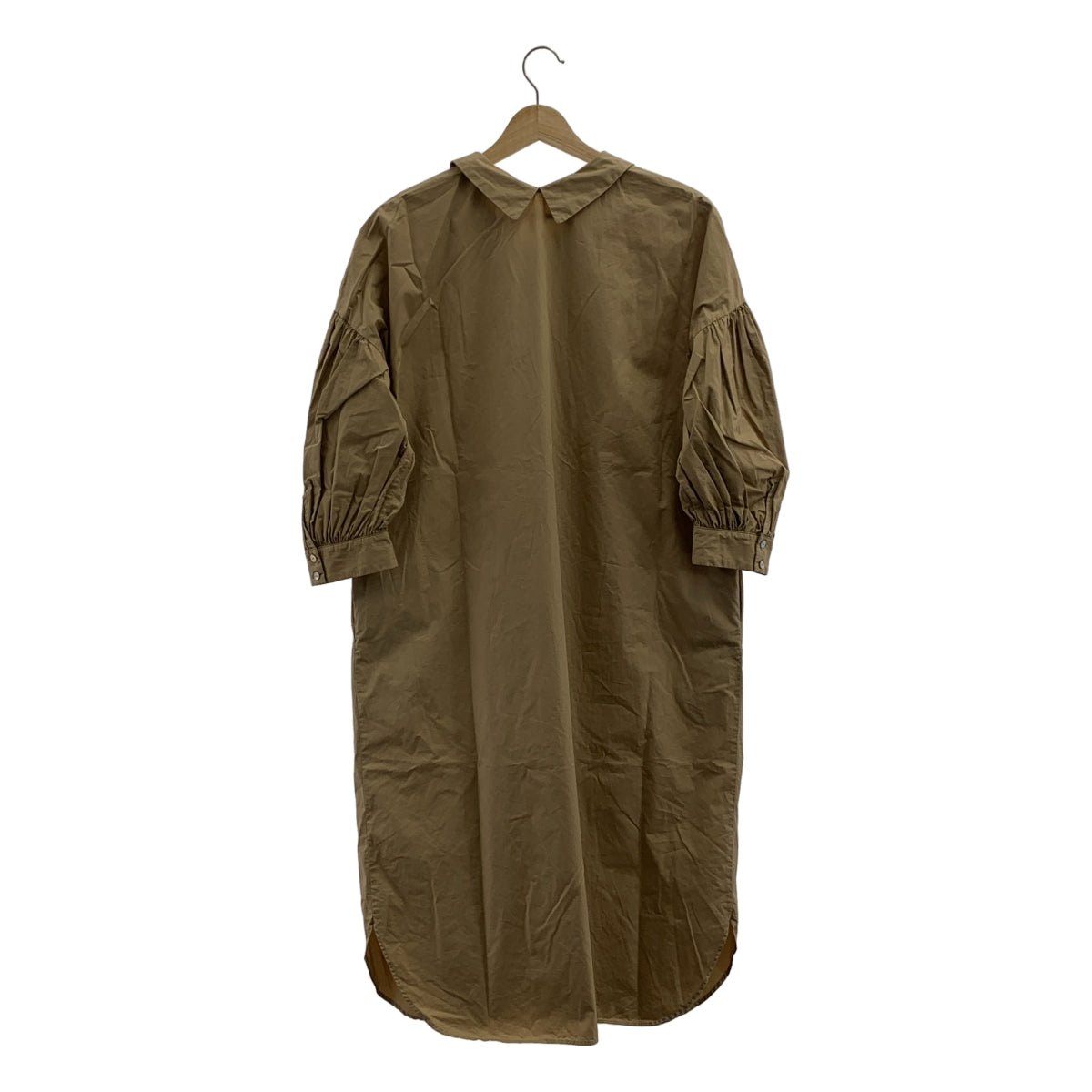 utilite | 有口袋的褶袖襯衫裙 |