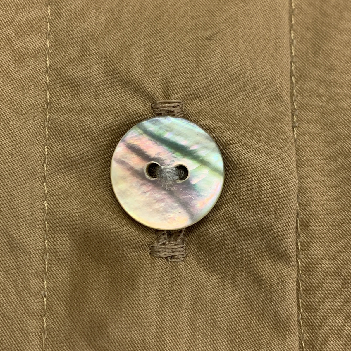 utilite / ユティリテ | ギャザースリーブ ポケット付き シャツ ワンピース |