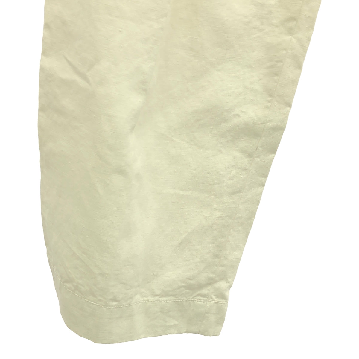 當前年齡 / 當前年齡 |亞麻寬褲 | 1（小）|白色 |女性的