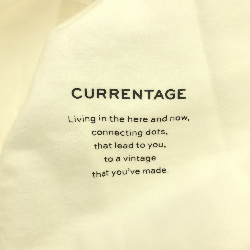 CURRENTAGE / カレンテージ | リネンワイドパンツ | 1(S) | ホワイト | レディース
