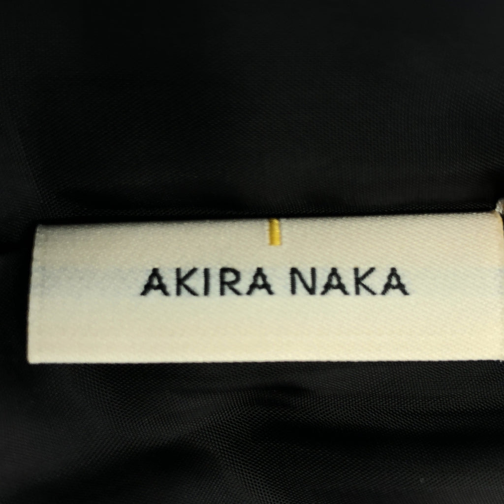AKIRANAKA / アキラナカ | ナイロン ワイドパンツ | 36 | ブラック | レディース