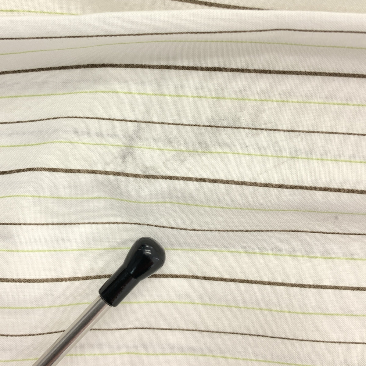 PHIGVEL / フィグベル | コットン ストライプ バンドカラーシャツ | 2 |