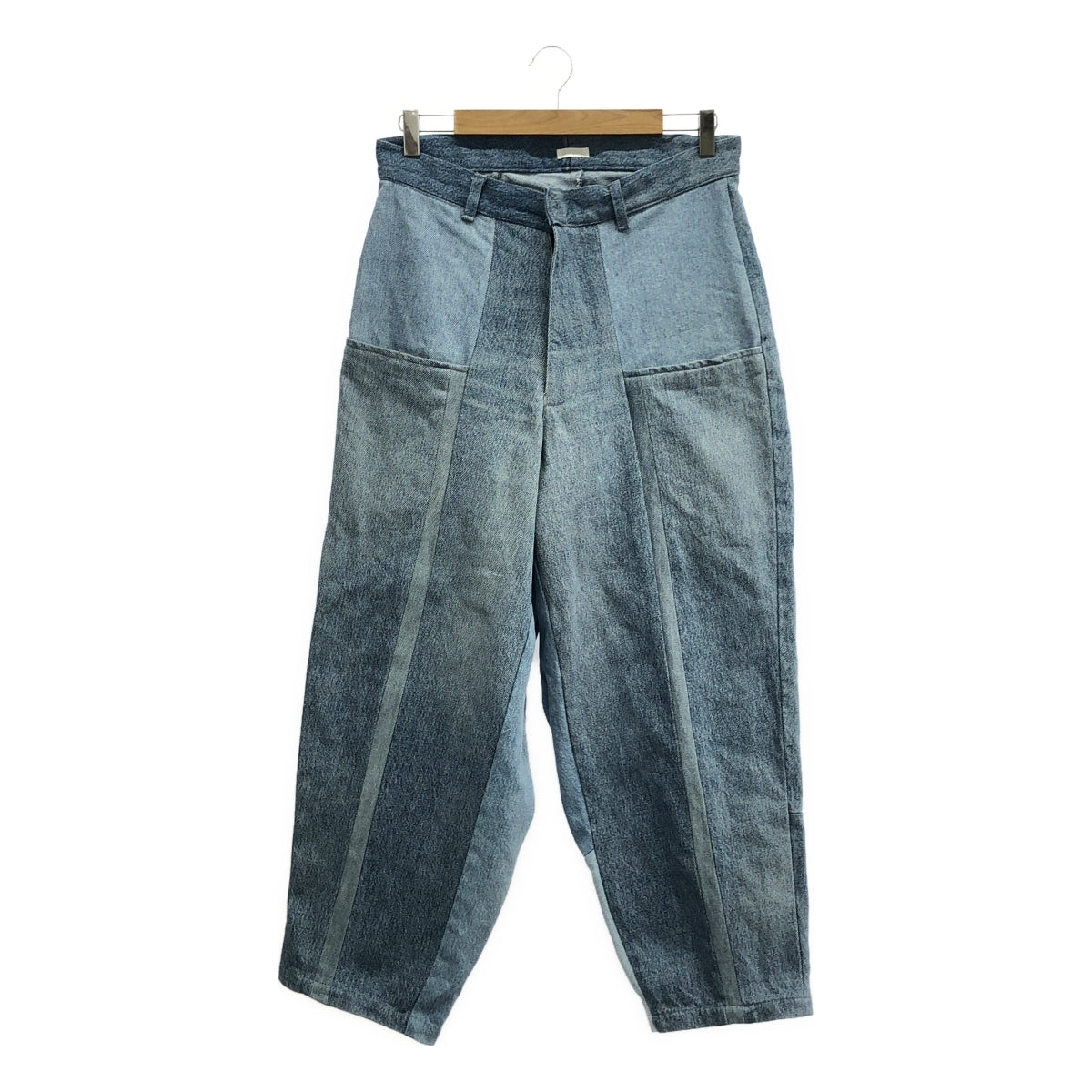 SEEALL / シーオール | Reconstructed fatigue pants / 再構築 リメイク デニムパンツ | 2 | インディゴ | メンズ