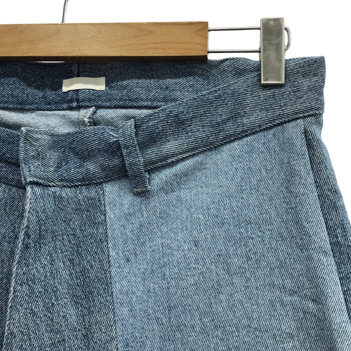 SEEALL / シーオール | Reconstructed fatigue pants / 再構築 リメイク デニムパンツ | 2 | インディゴ | メンズ