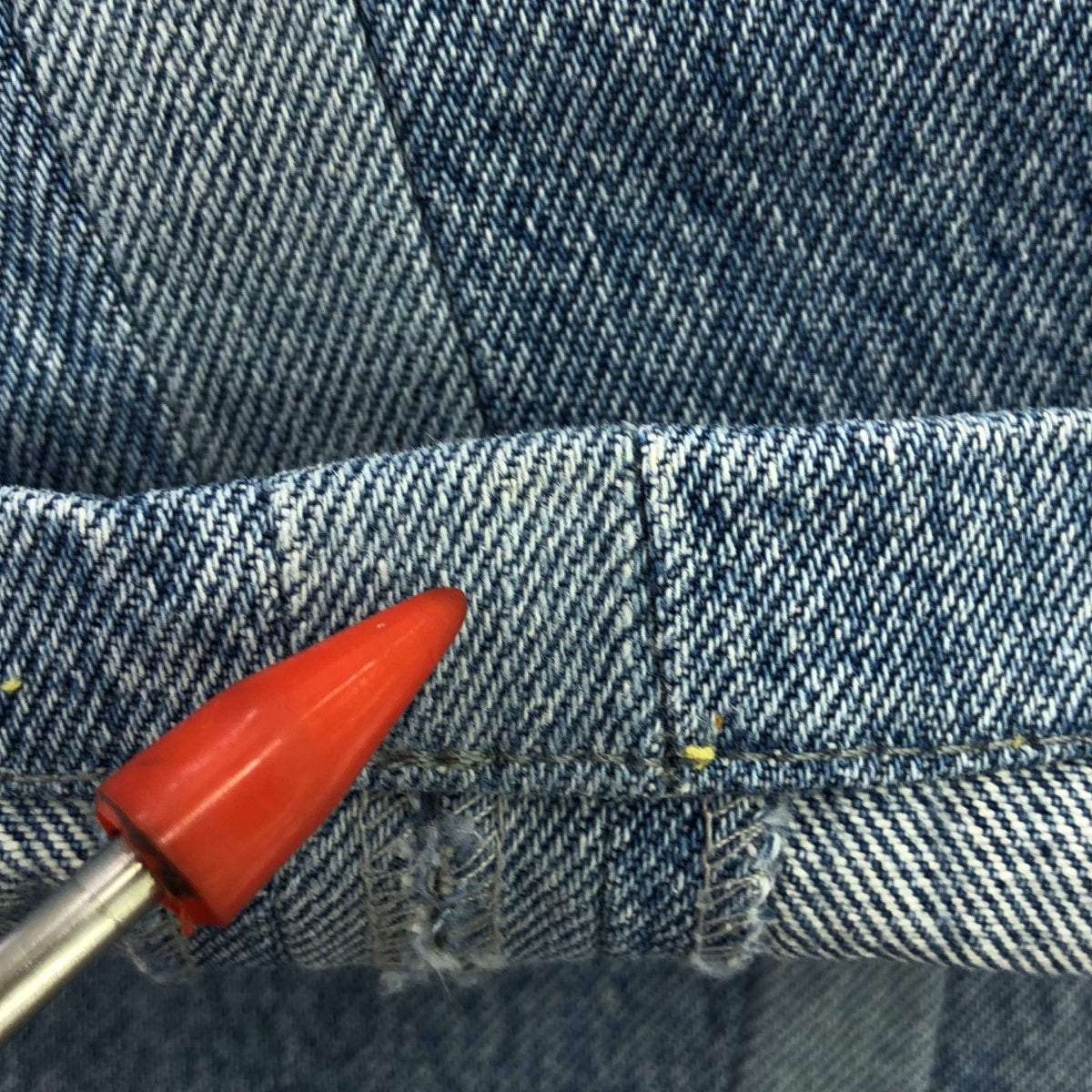 SEEALL / シーオール | Reconstructed fatigue pants / 再構築 リメイク デニムパンツ | 2 | インディゴ | メンズ