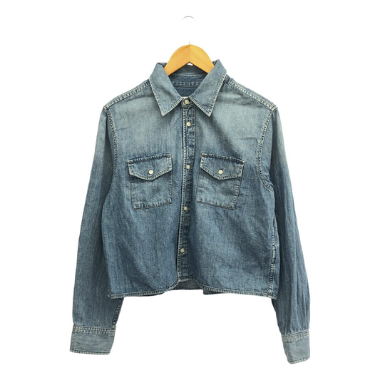 CITIZENS OF HUMANITY / シチズンズ オブ ヒューマニティー | 2024AW | CROPPED DENIM SHIRT クロップド デニム シャツ | F | レディース