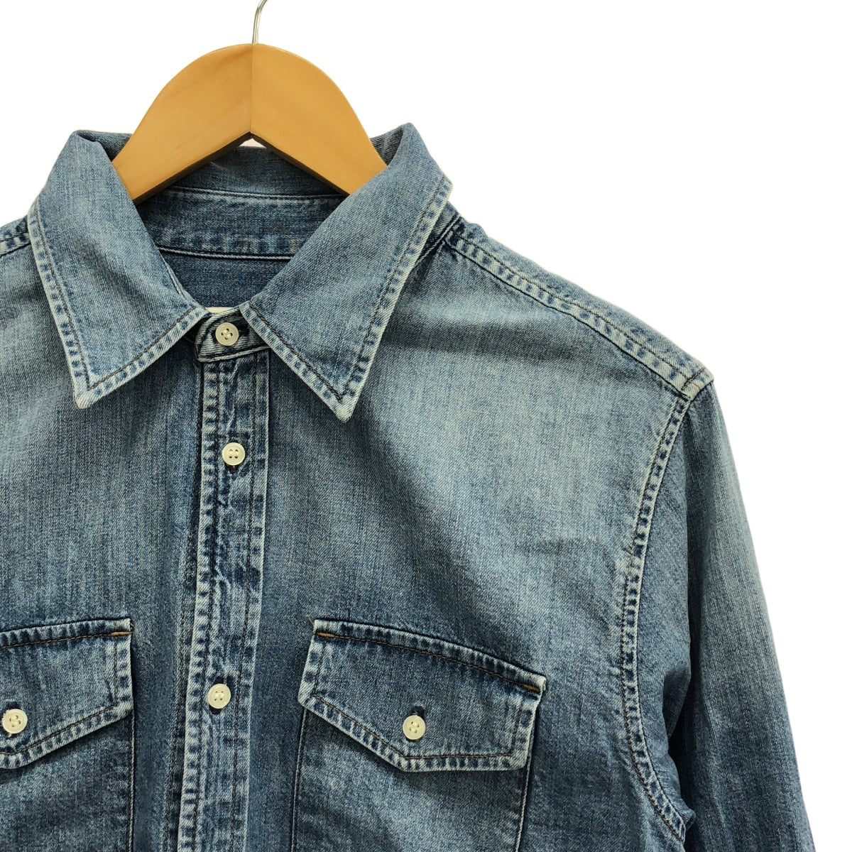 CITIZENS OF HUMANITY / シチズンズ オブ ヒューマニティー | 2024AW | CROPPED DENIM SHIRT クロップド デニム シャツ | F | レディース