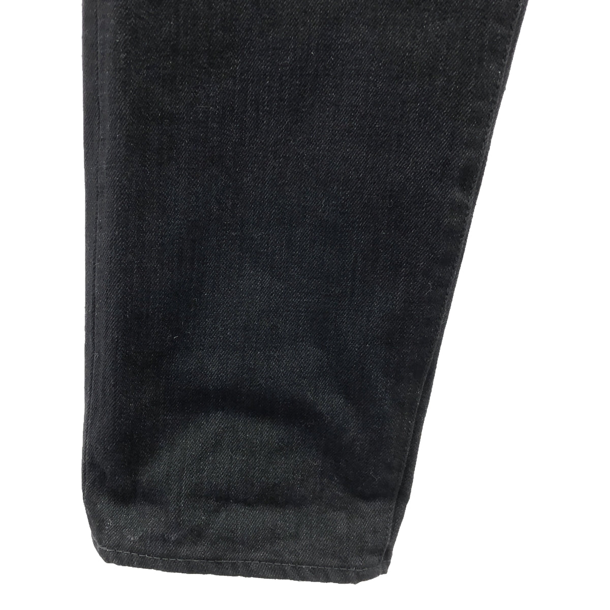 Sanca / サンカ | BLACK DENIM TAPERED 5P セルビッチ 5P テーパード デニムパンツ | 2 | メンズ