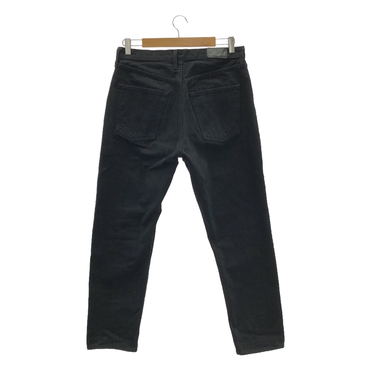 Sanca / サンカ | BLACK DENIM TAPERED 5P セルビッチ 5P テーパード デニムパンツ | 2 | メンズ