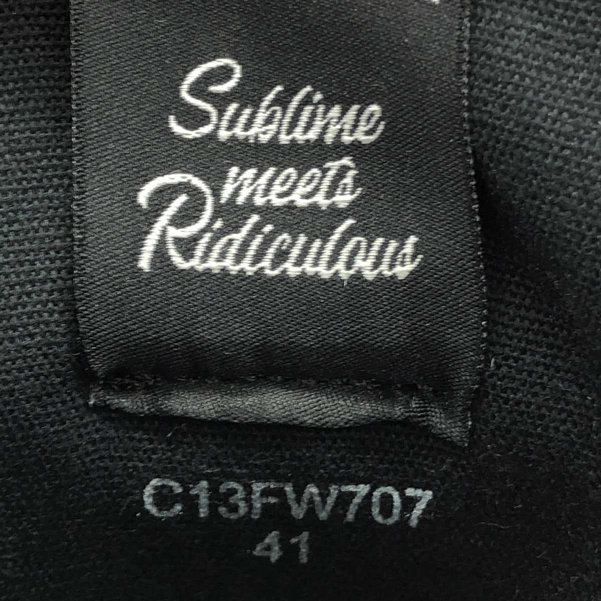 【美品】  MIHARA YASUHIRO / ミハラヤスヒロ | ROLL-TOE STAINING SHOES ロールトゥ ミッドカット スニーカー | 41 | ブラック | メンズ