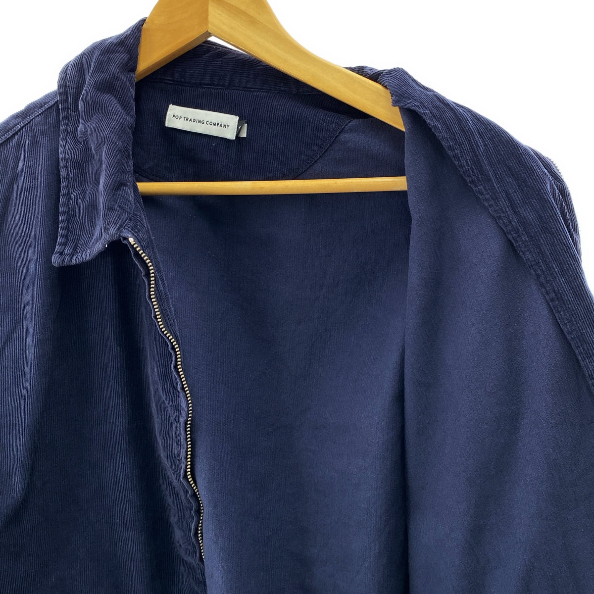 POP TRADING COMPANY / 팝 트레이딩 컴퍼니 | 코듀로이 풀 Zip 스윙 탑 재킷 | M | 남성