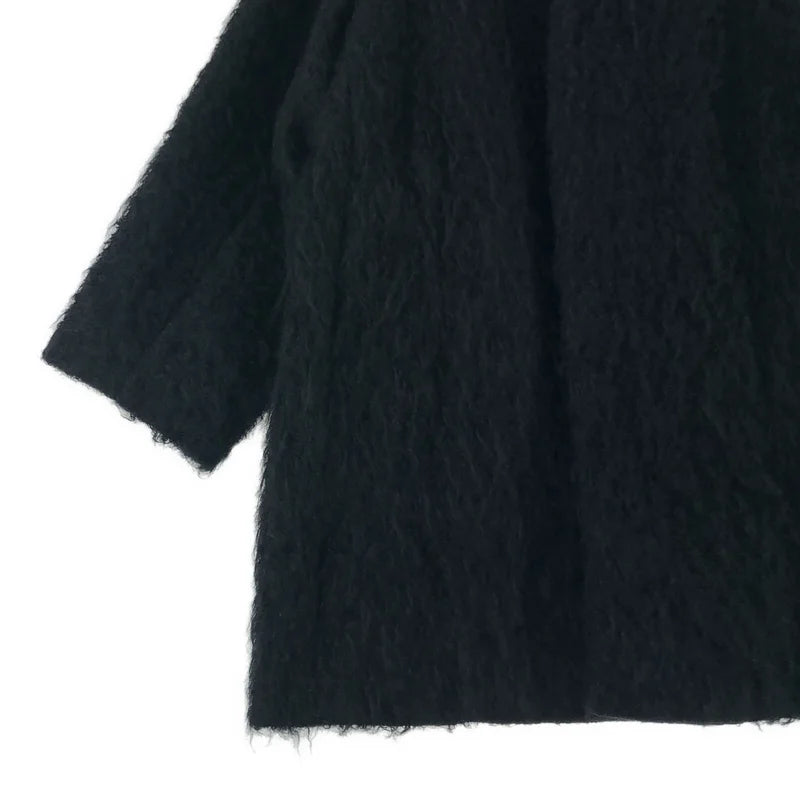 AURALEE / オーラリー | 2024AW | BRUSHED MOHAIR MIX SHAGGY COAT モヘア ミックス シャギーコート | 0 | レディース