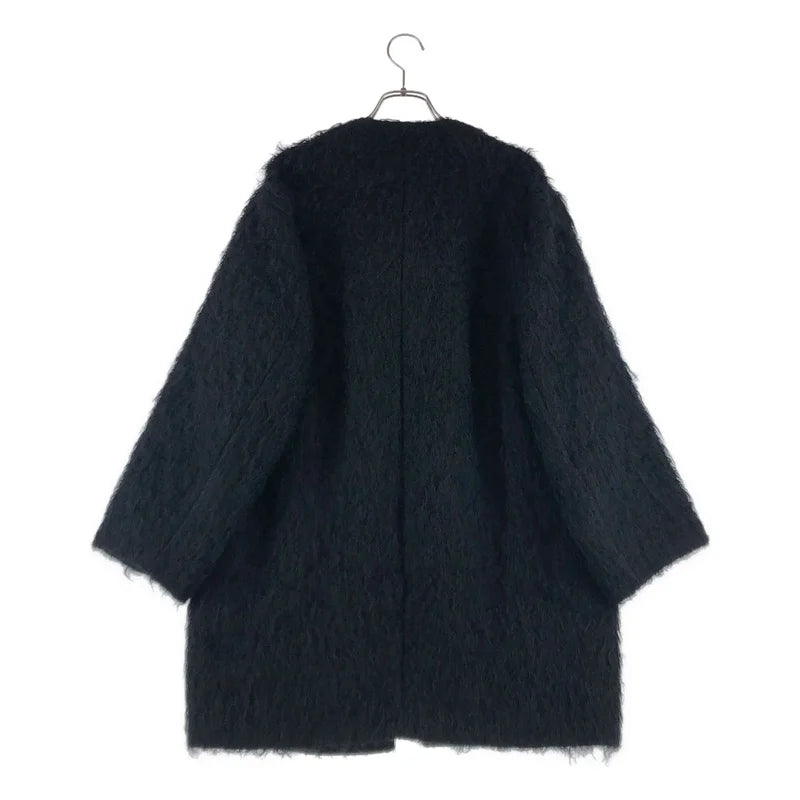 AURALEE / オーラリー | 2024AW | BRUSHED MOHAIR MIX SHAGGY COAT モヘア ミックス シャギーコート | 0 | レディース