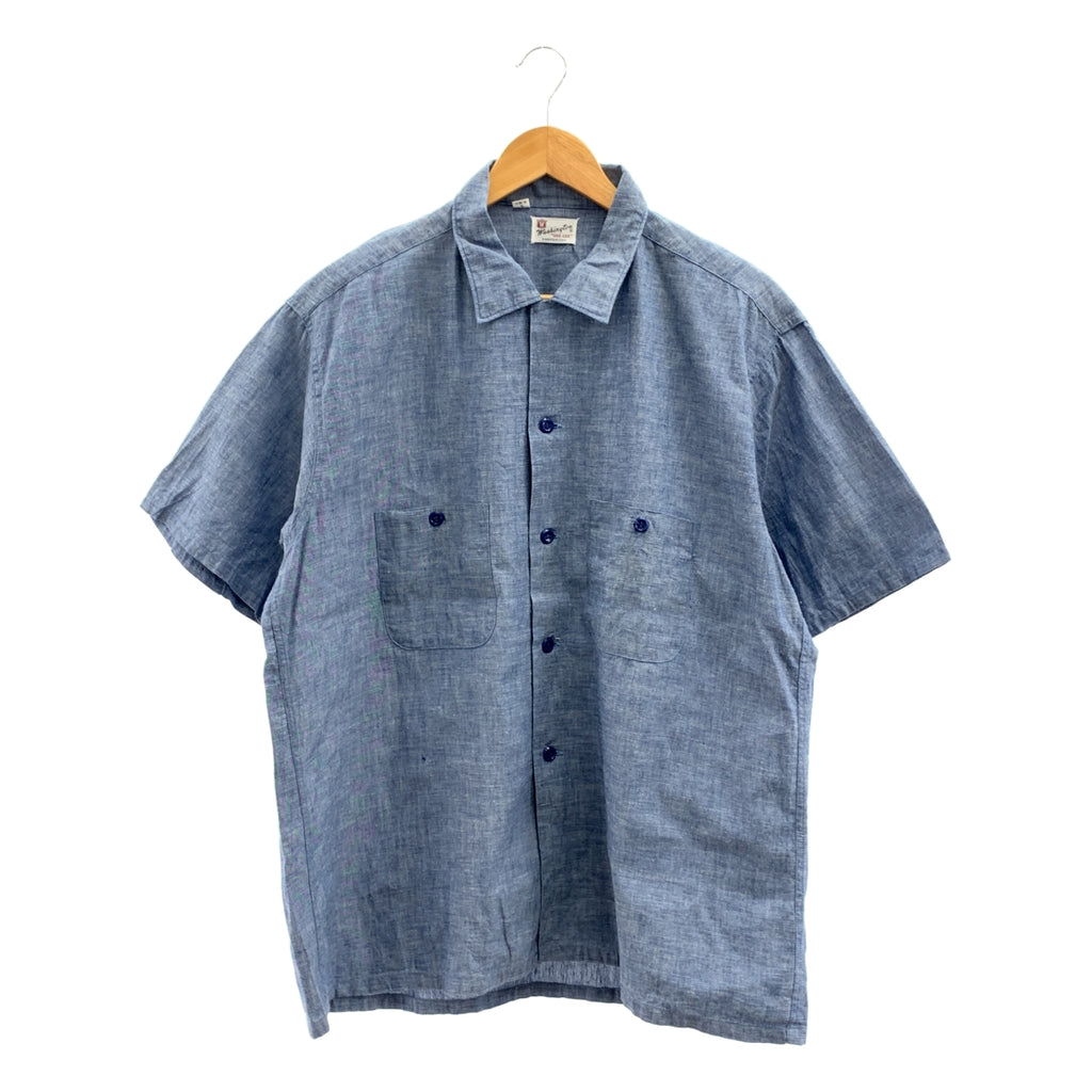 復古 / 復古服飾 | 20 世紀 60 年代 WASHINGTON DEE CEE 青年布襯衫 | L 碼 | 男款