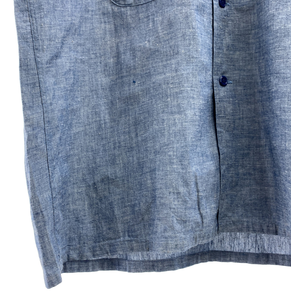 復古 / 復古服飾 | 20 世紀 60 年代 WASHINGTON DEE CEE 青年布襯衫 | L 碼 | 男款