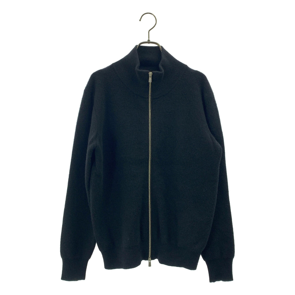 SHINYA / シンヤ | Raquel black apicem wool ウール ドライバーズニット |