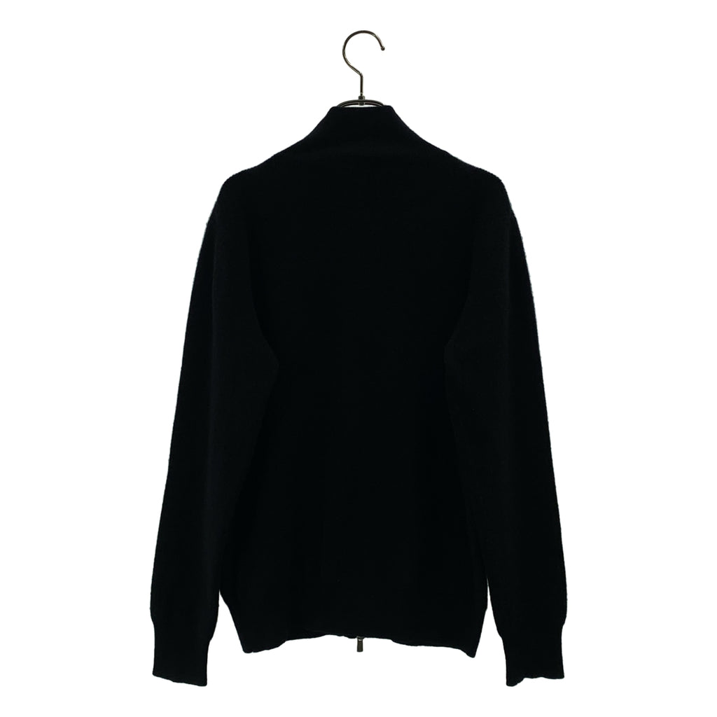 SHINYA / シンヤ | Raquel black apicem wool ウール ドライバーズニット |