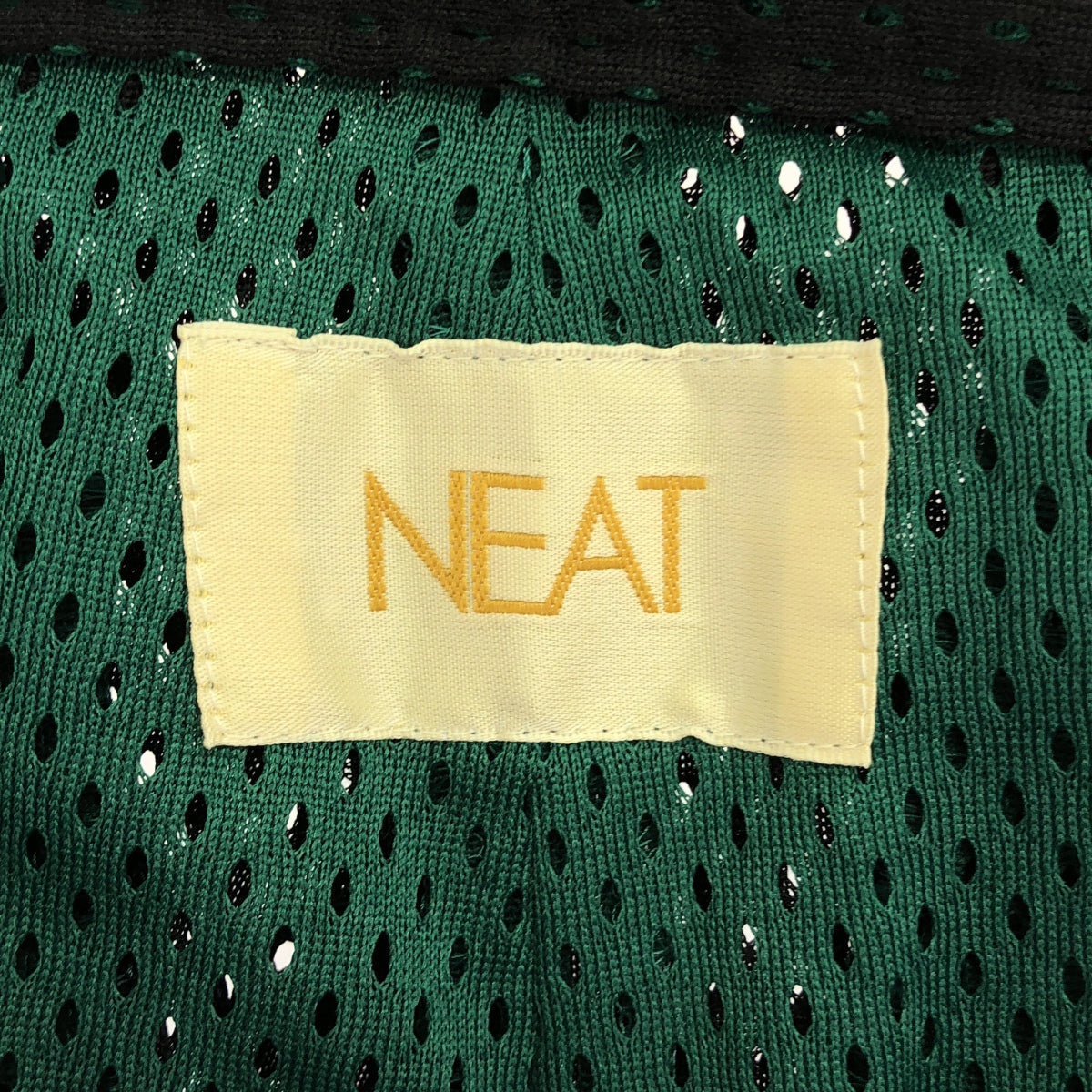 【미품】 NEAT / 니트 | 2024SS | Poly Mesh Standard 메쉬 스탠다드 2 택 슬랙스 | 48 | 블랙 | 남성