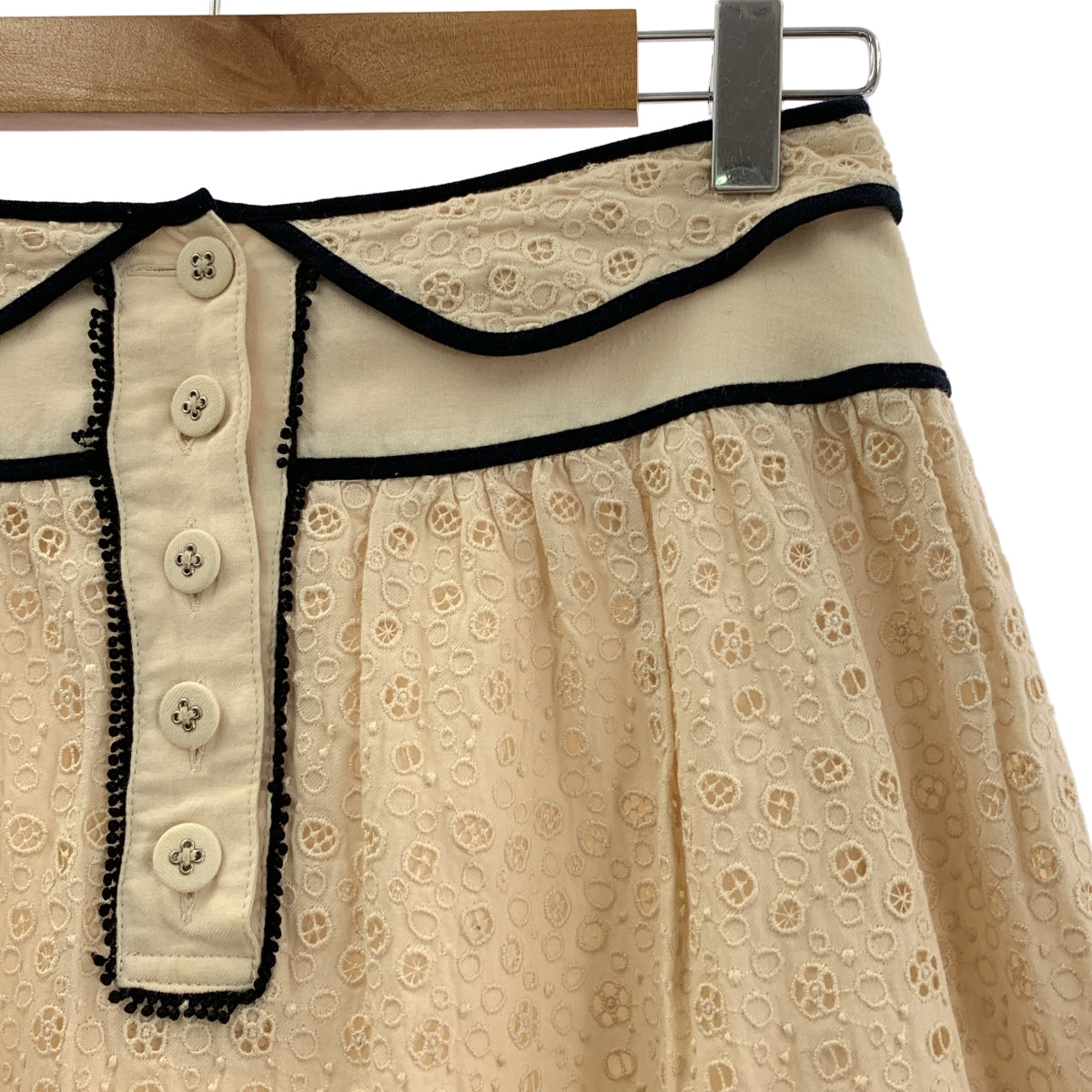 mina perhonen / 미나펠호넨 | sun moss 레이스 스커트 | S |