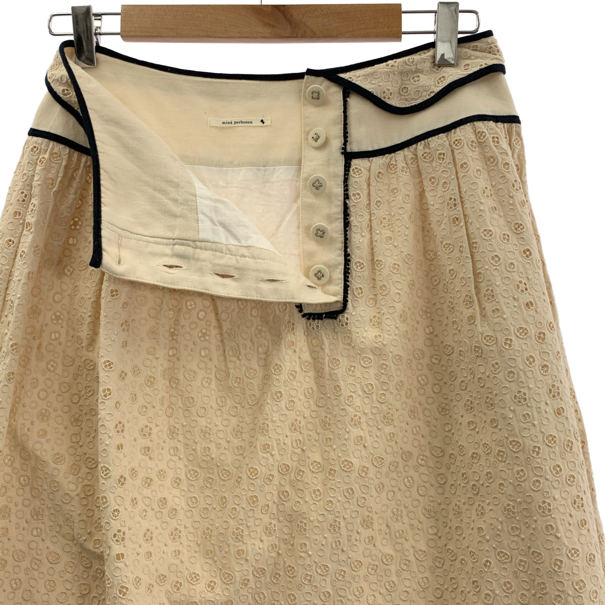 mina perhonen / 미나펠호넨 | sun moss 레이스 스커트 | S |
