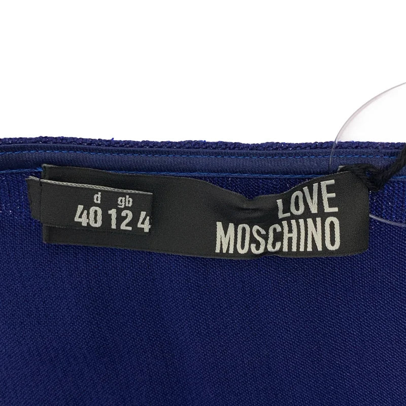 Love Moschino / ラブ・モスキーノ | フリル スリーブレス ワンピース | 40 | レディース