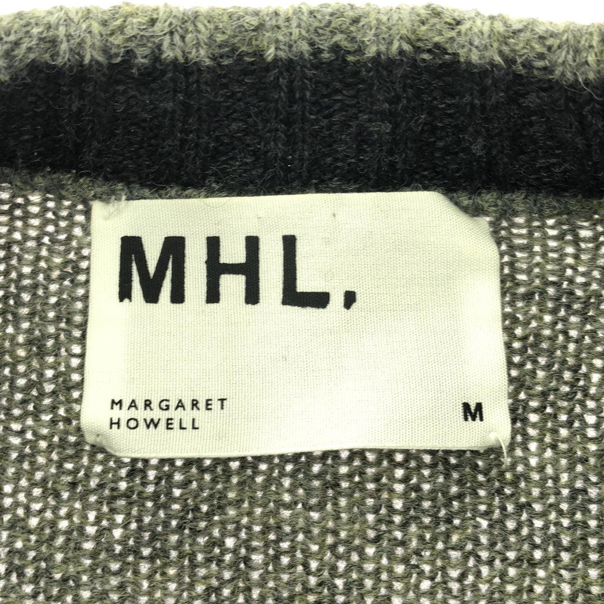 MHL. / エムエイチエルマーガレットハウエル | ウール プルオーバー ニット | M | レディース