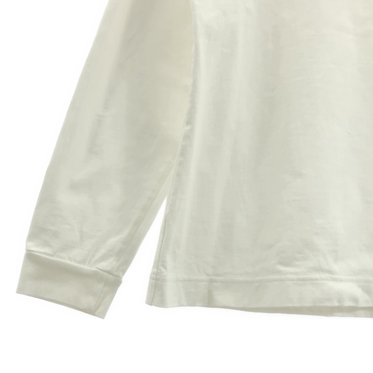 MHL. / エムエイチエルマーガレットハウエル | コットン モックネック カットソー | L | ホワイト | メンズ