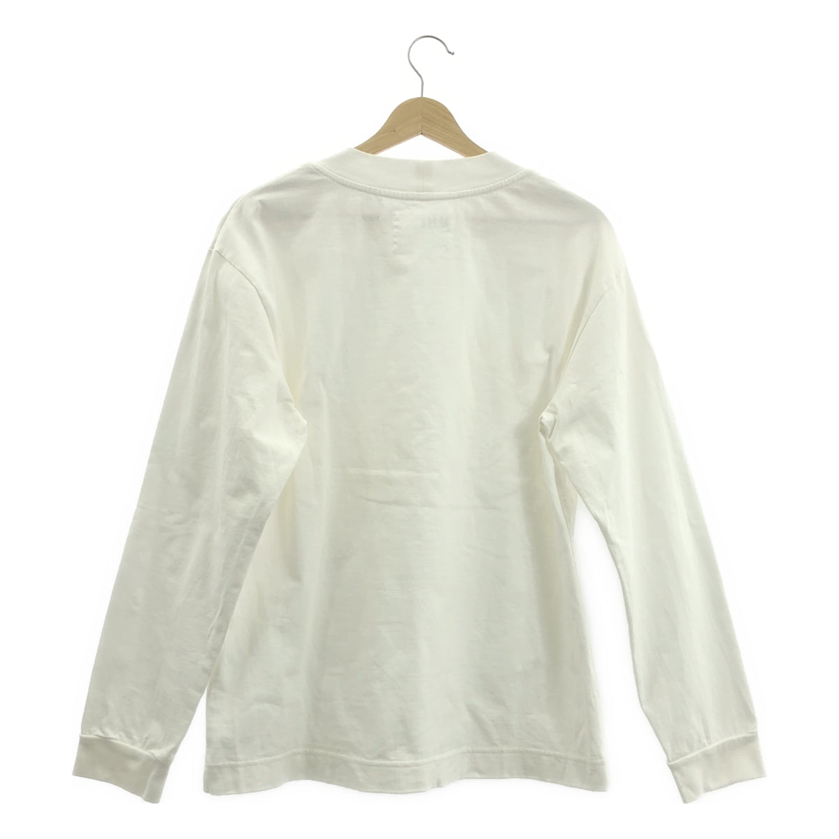 MHL. / エムエイチエルマーガレットハウエル | コットン モックネック カットソー | L | ホワイト | メンズ