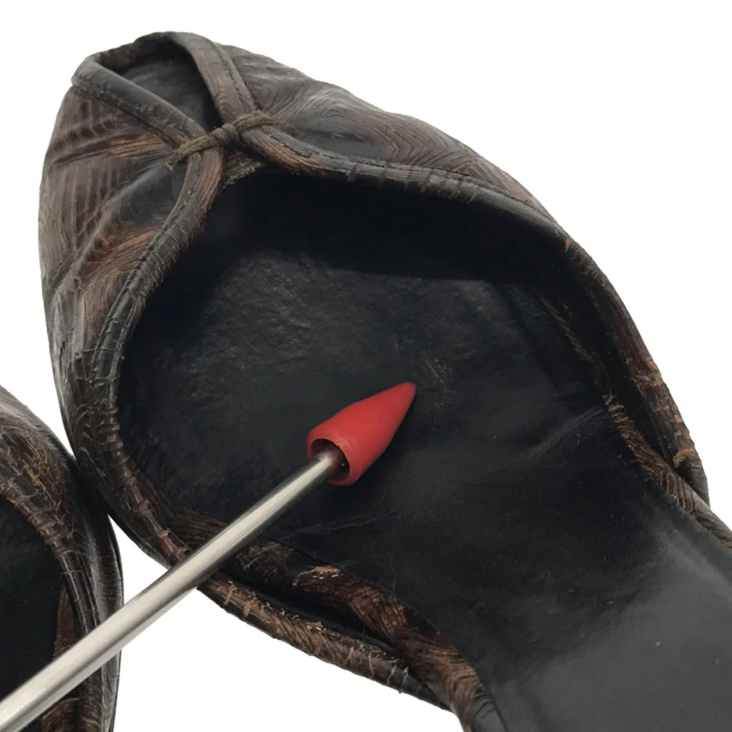 FENDI / 펜디 | 스트랩 오픈 투 샌들 | 35 1/2 | 브라운 | 여성