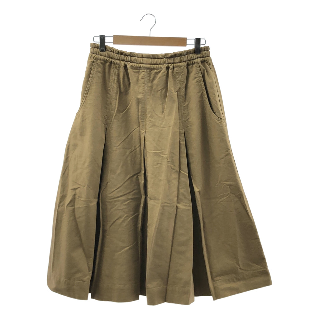 MHL. / エムエイチエルマーガレットハウエル | 2020AW | コットン ドローストリング ロングスカート | 2 | ブラウン | レディース